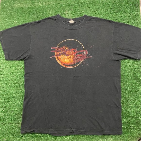 Vintage Y2K Baggy 300 Movie Sparta War Punk Goth T-Shirt - Picture 1 of 8